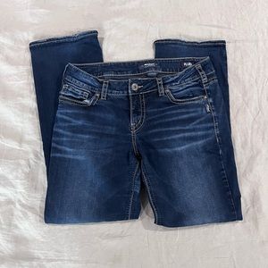 Silver Elyse Slim Mid Boot 32/31